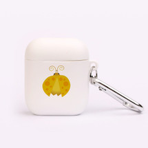 For AirPods 1st Gen, Protective TPU Box, Snap Hook, Ladybug in Yellow | iCoverLover Australia