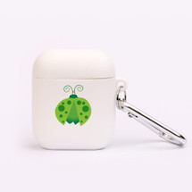 For AirPods 1st Gen, Protective TPU Box, Snap Hook, Ladybug in Green | iCoverLover Australia