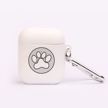 For AirPods 1st Gen, Protective TPU Box, Snap Hook, Paw Print | iCoverLover Australia