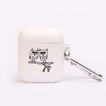 For AirPods 1st Gen, Protective TPU Box, Snap Hook, Owl Love | iCoverLover Australia