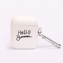 For AirPods 1st Gen, Protective TPU Box, Snap Hook, Hello Summer | iCoverLover Australia