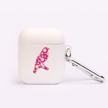For AirPods 1st Gen, Protective TPU Box, Snap Hook, Floral Finch | iCoverLover Australia