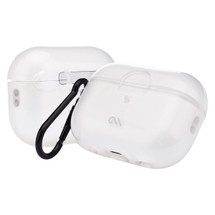 For AirPods Pro/Pro (2nd Gen) - Clear Case-Mate Tough Case with Carabiner Clip, Clear | iCoverLover.com.au