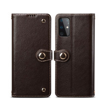 Samsung Galaxy S20 Ultra Case Genuine Leather Luxury Wallet Case Brown