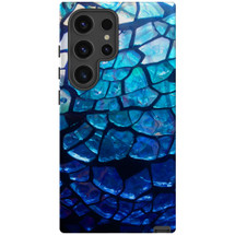 Blue Mirror Tough Protective Cover for Galaxy S25 Ultra, S25+ Plus, S25 | Reflective Safeguard