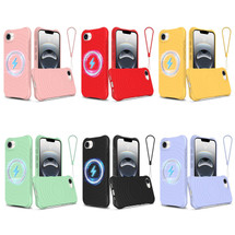 For iPhone 16e Compatible with MagSafe Case – Wave Texture, Soft Silicone Grip & Full Protection | iCoverLover.com.au