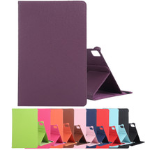 For iPad Air 13-inch (M3) Case, Rotatable Folio PU Leather Lychee Cover, Stand | iCoverLover.com.au