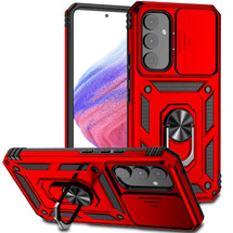 For Samsung Galaxy A54 Case, Tough Protective Cover, Slide Camera Shield, Magnetic Holder, Red | Phone Cases | iCoverLover.com.au