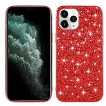 For iPhone 14 Pro Case, Shiny Glitter Protective Cover, Red | Back Cases | iCoverLover.com.au