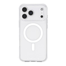 iPhone 17 Pro Max, 17 Pro, 17, Air Case-Mate Tough Case Clear - MagSafe Compatible