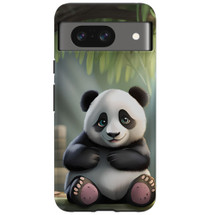 For Google Pixel 8 Tough Protective Cover, Happy Panda | iCoverLover Australia