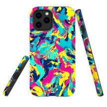 For iPhone 12 Pro/12 Tough Protective Case, Abstract Strokes | iCoverLover Australia