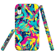 For iPhone XR Tough Protective Case, Abstract Strokes | iCoverLover Australia