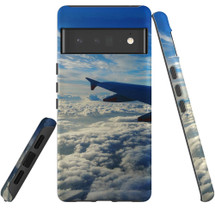 For Google Pixel 6 Pro Case Tough Protective Cover Sky Clouds From Plane | iCoverLover Australia