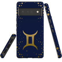 For Google Pixel 6 Pro Case Tough Protective Cover Gemini Sign | iCoverLover Australia