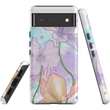 For Google Pixel 6 Case, Protective Back Cover,Watercolour Floral | iCoverLover Australia