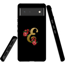 For Google Pixel 6 Case, Protective Back Cover,Embellished Letter E | iCoverLover Australia