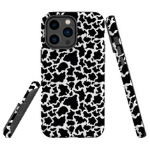 For iPhone 14 Pro Case Tough Protective Cover, Cow Pattern | iCoverLover Australia