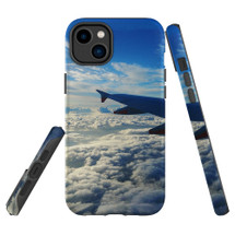 For iPhone 14 Case Tough Protective Cover, Sky Clouds From Plane | iCoverLover Australia
