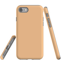 For Apple iPhone SE 5G (2022)/SE (2020)/8/7 Case, Protective Back Cover,Peach Orange | iCoverLover Australia