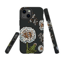 For iPhone 13 mini Case, Protective Back Cover, Dandelion Flowers | iCoverLover Australia