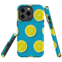 For iPhone 13 Pro Max Case, Protective Back Cover, Lemon Slices | iCoverLover Australia
