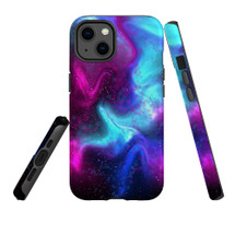 For iPhone 13 Case, Protective Back Cover, Abstract Galaxy | iCoverLover Australia