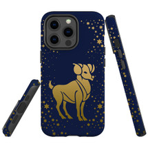 For iPhone 13 Pro Max Case, Protective Back Cover, Aries Drawing | iCoverLover Australia