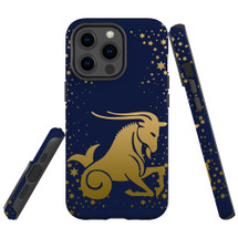 For iPhone 13 Pro Max Case, Protective Back Cover, Capricorn Drawing | iCoverLover Australia