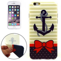 Anchor & Ribbon Grippy iPhone 6 & 6S Case | Fashion iPhone 6 & 6S Cases | Fashion iPhone 6 & 6S Covers | iCoverLover