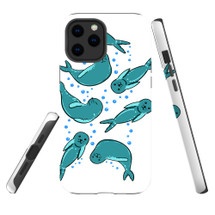 For iPhone 12 Pro Max Case, Protective Back Cover, Baby Seals | iCoverLover Australia