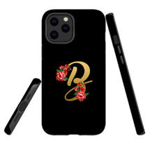 For iPhone 12/12 Pro Case, Protective Back Cover, Embellished Letter B | iCoverLover Australia