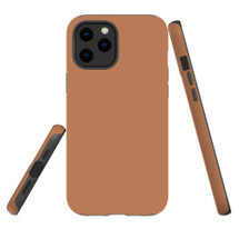 For iPhone 12 Pro Max Case, Protective Back Cover, Brown | iCoverLover Australia