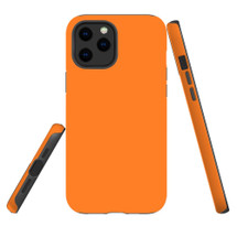 For iPhone 12 Pro Max Case, Protective Back Cover, Orange | iCoverLover Australia