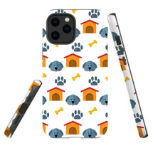 For iPhone 12 Pro Max Case, Protective Back Cover, dog pattern | iCoverLover Australia