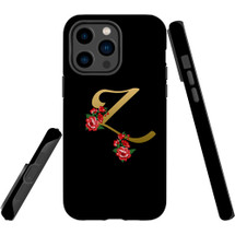 For iPhone 14 Pro Max Case Tough Protective Cover, Embellished Letter Z | iCoverLover Australia