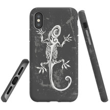 For iPhone XS/X Case, Protective Back Cover, Lizard | iCoverLover Australia
