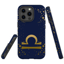 For iPhone 13 Pro Case, Protective Back Cover, Libra Sign | iCoverLover Australia