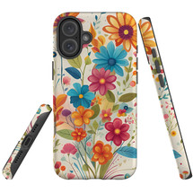For iPhone 16 Plus Case, Protective MagSafe Compatible Cover, Floral Symphony | iCoverLover Australia