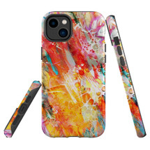 For iPhone 14 Case Tough Protective Cover, Flowing Colors | iCoverLover Australia