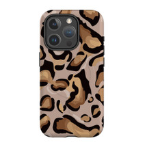 For iPhone 15 Pro Tough Case Compatible with MagSafe, Leopard Pattern | iCoverLover Australia