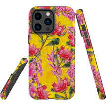 For iPhone 14 Pro Max Case Tough Protective Cover, Flower Pattern | iCoverLover Australia