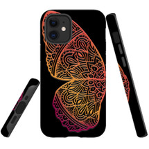 For iPhone 12 Mini Case Tough Protective Cover Rose Gold Wing | iCoverLover Australia