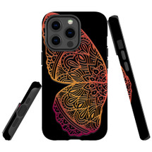 For iPhone 13 Pro Case Tough Protective Cover Rose Gold Wing | iCoverLover Australia