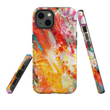 For iPhone 13 Case Tough Protective Cover Flowing Colors | iCoverLover Australia