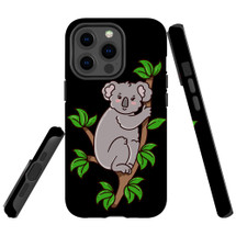 For iPhone 13 Pro Case, Protective Back Cover, Koala Illustration | iCoverLover Australia