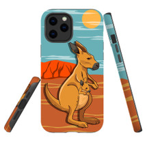 For iPhone 12 & 12 Pro Case Tough Protective Cover Lovely Kangaroos | iCoverLover Australia