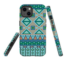 For iPhone 13 Case, Protective Back Cover, Bohemian Pattern | iCoverLover Australia