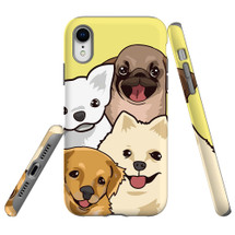 For iPhone XR Case Tough Protective Cover Cute Puppies | iCoverLover Australia