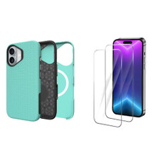 iCoverLover For iPhone 17 Case Compatible with MagSafe Tough Mint + 2X Screen Protectors | iCoverLover Australia